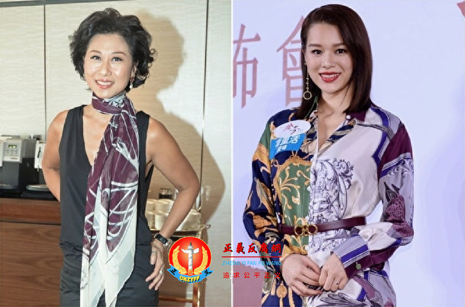 两代港星叶倩文（左）与胡杏儿资料照。.png